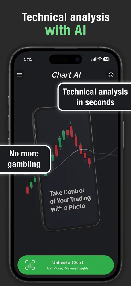 Chart AI app screenshots